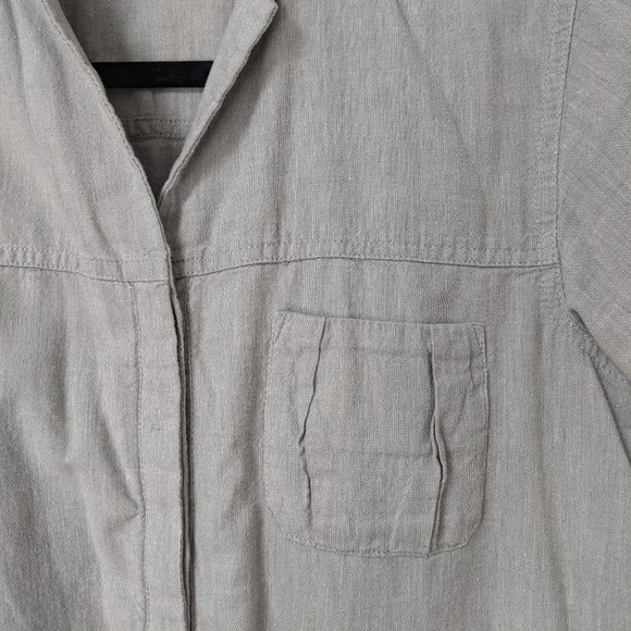 Aritzia Gray Short Sleeve Jumpsuit - Picture 3 of 16